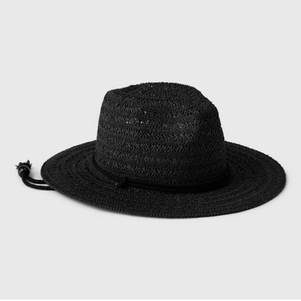 GAP Straw Western Hat with Chin Draw String NWT